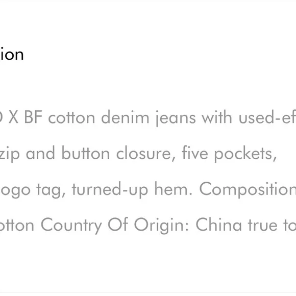 New R13 X-BF jeans - Picture 7 of 14